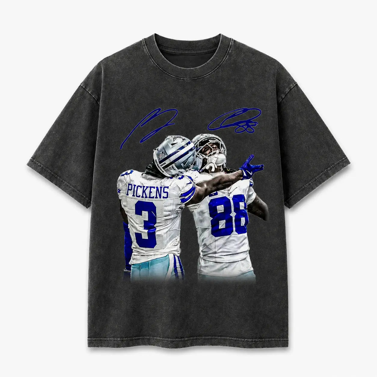 Vintage Close-Up Football Athlete Signature Graphic Unisex T-Shirt | Great Gift for Sports Fans