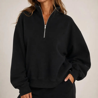 Unisex True to Size Fleece Sweatshirt Soft Midweight - Full-Zip Hoodie, Sweatshirt, or 1/4 Zip Hoodies Long Sleeve Hooded Sweatshirts Y2K Fall Fashion Clothes Casual Trendy Jacket