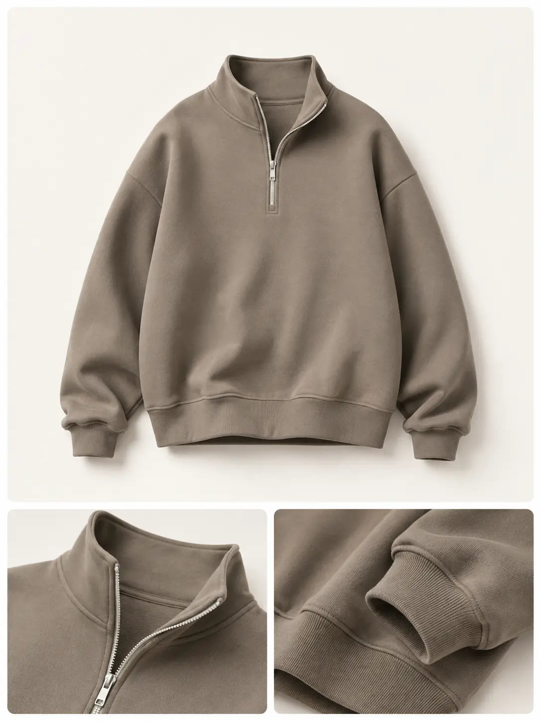 Unisex True to Size Fleece Sweatshirt Soft Midweight - Full-Zip Hoodie, Sweatshirt, or 1/4 Zip Hoodies Long Sleeve Hooded Sweatshirts Y2K Fall Fashion Clothes Casual Trendy Jacket