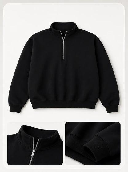 Unisex True to Size Fleece Sweatshirt Soft Midweight - Full-Zip Hoodie, Sweatshirt, or 1/4 Zip Hoodies Long Sleeve Hooded Sweatshirts Y2K Fall Fashion Clothes Casual Trendy Jacket