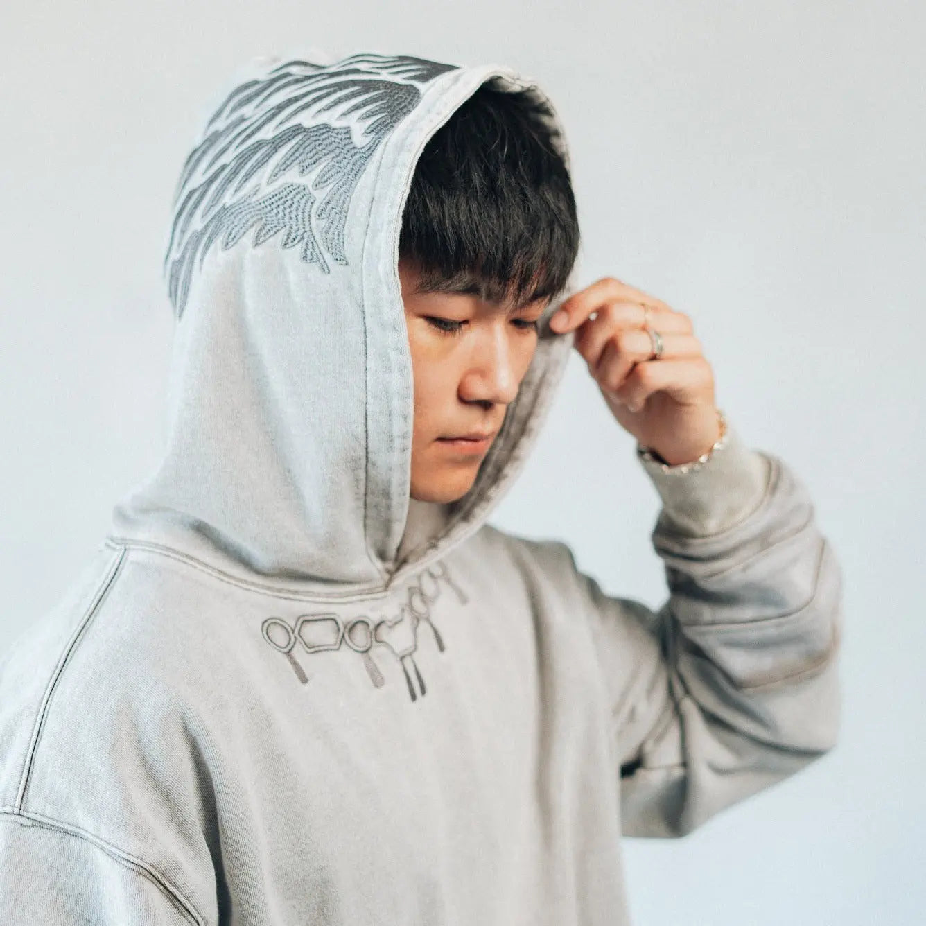 Mahoraga Heavyweight Washed Hoodie